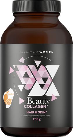 BrainMax Women Beauty Fish Collagen, mořský rybí kolagen Naticol®, 250 g