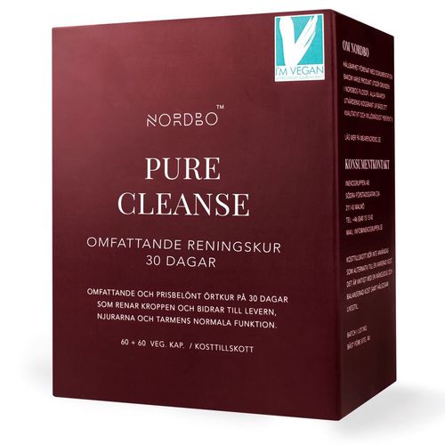 Nordbo - Pure Cleanse (detox), 120 kapslí
