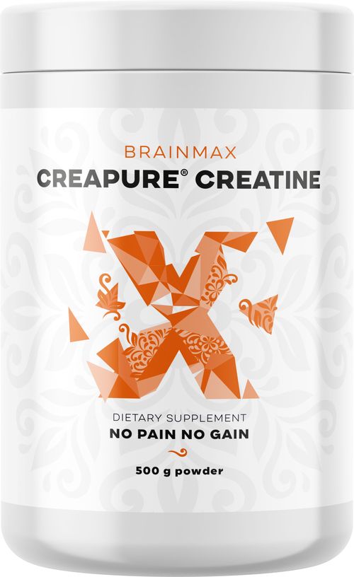 BrainMax Creapure Creatine, Kreatin monohydrát, 500 g