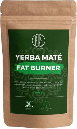 BrainMax Pure Organic Yerba Maté - Fat Burner, 500 g