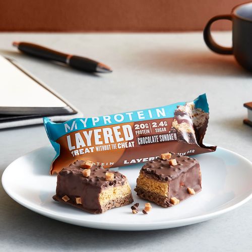MyProtein  Šestivrstvá proteinová tyčinka - 12 x 60g - Limited Edition Gingerbread