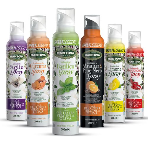 Ochucený, Extra panenský olivový olej ve spreji 200ml Chilli