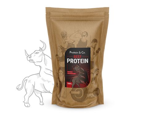 Protein&Co. BEEF Protein natural - 1 kg