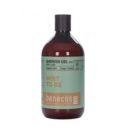 Benecos - Sprchový gel 2v1, Máta, BIO, 500 ml