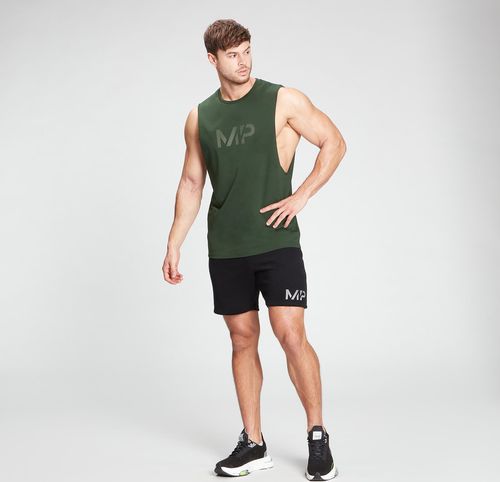 MP  MP Men's Gradient Line Graphic Tank Top - Dark Green - XXS