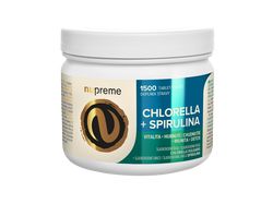 Chlorella + Spirulina 1500 tbl. NUPREME