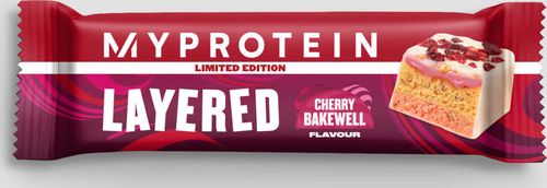 MyProtein  Tyčinka Layered Bar – Třešně a mandle - 6 x 60g - Cherry and Almond
