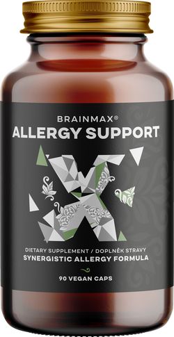 BrainMax Allergy Support, 90 rostlinných kapslí