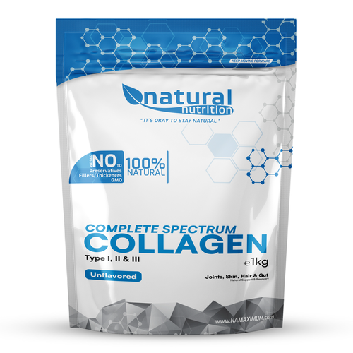 Collagen Complete Spectrum Type I, II a III 1kg Natural