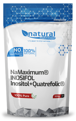 NaMaximum INOSIFOL - Inositol + Quatrefolic prášek 100g