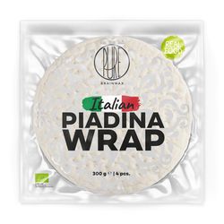 5+1 ZDARMA: BrainMax Pure Piadina Wrap BIO z Itálie, 4 ks