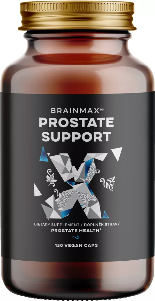 BrainMax Prostate Support, 150 rostlinných kapslí