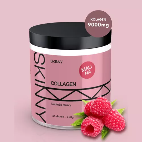SKINNY Kolagen Malina 9000mg v dávce