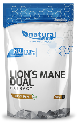 Lion´s mane - korálovec ježovitý duální extrakt prášek 100g