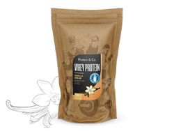 Protein&Co. Bezlaktózový CFM Whey Váha: 500g, Příchuť: Vanilla dream