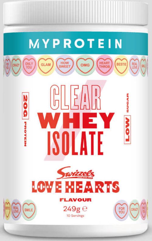 Myprotein  Clear Whey Isolate – Edice Swizzels - Love Hearts