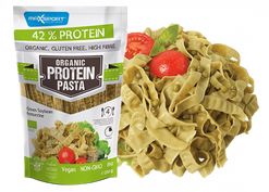 MAX SPORT s r.o. Organic Protein Pasta 200 g Zvolte variantu: Fettuccine ze zelené sóji
