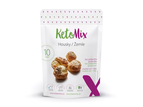 KetoMix Proteinové houstičky 300 g (10 porcí)