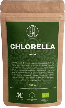 BrainMax Pure Chlorella, 150 g *CZ-BIO-001 certifikát