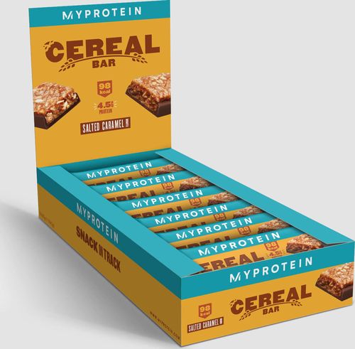 Myprotein  Cereální proteinová tyčinka - 18 x 30g - Slaný Karamel