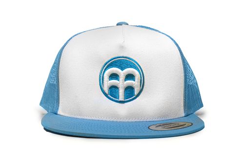 BrainMarket snapback kšiltovka modro/bílá