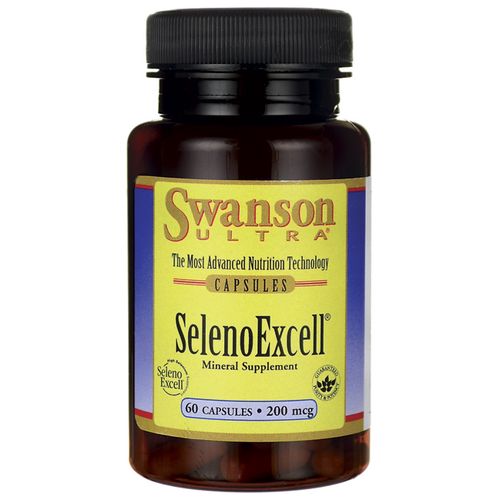 Swanson SelenoExcell, 200 mcg, 60 kapslí