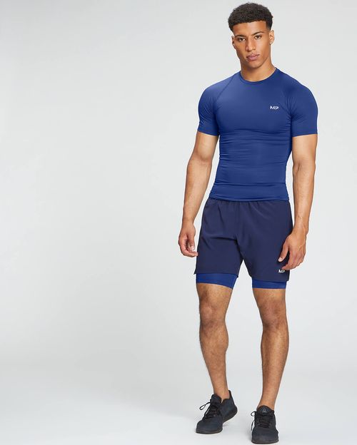 MP  MP Men's Essentials Training Baselayer Shorts - Intense Blue - XXXL