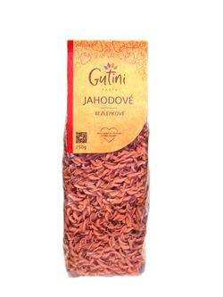 Gutini - Jahodové těstoviny bezlepkové, bez kukuřičné mouky, 250 g