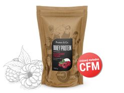 Protein&Co. WHEY PROTEIN 80 1000 g Příchuť 1: Raspberry cream