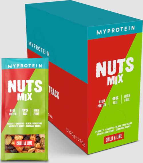 Myprotein  N.U.T.S Mix - 12 x 20 g - Chilli & Lime