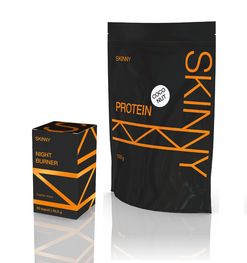 SKINNY NIGHT BURNER + COCONUT PROTEIN s kousky kokosu - Honí Vás večer mlsná?!