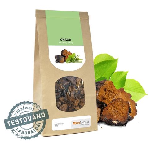 MycoMedica - Chaga sušená, 100 g