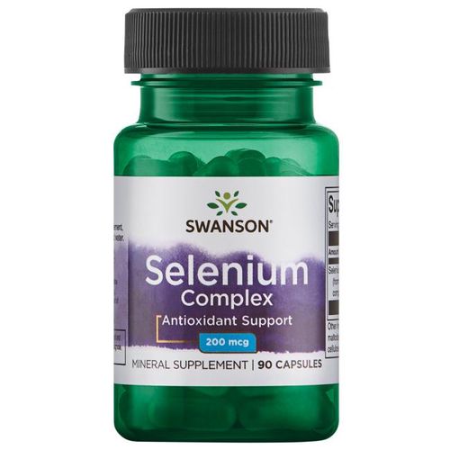 Swanson Selenium complex, 200 mcg, 90 kapslí