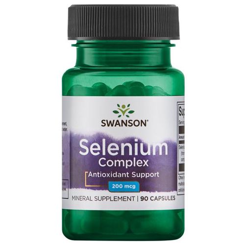 Swanson Selenium complex, 200 mcg, 90 kapslí