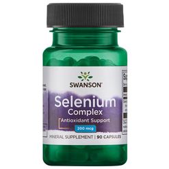 Swanson Selenium complex, 200 mcg, 90 kapslí