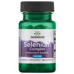 Swanson Selenium complex, 200 mcg, 90 kapslí