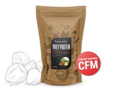 Protein&Co. WHEY PROTEIN 80 1000 g Příchuť 1: hazelnut treat