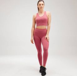 MP  MP Women's Power Longline Sports Bra - Berry Pink - XS