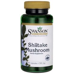 Swanson Shiitake Mushroom, 60 kapslí