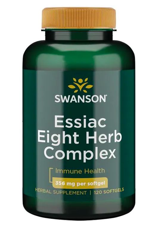 Swanson Essiac Eight Herb Proprietary Blend (podpora imunitního systému) 356 mg, 120 kapslí