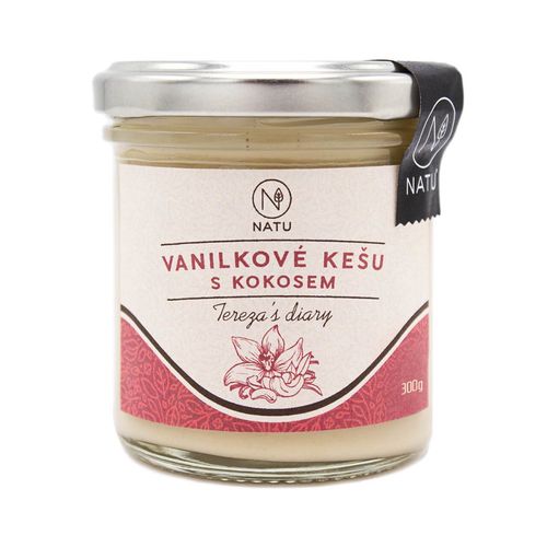 NATU - Vanilkové kešu s kokosem, 300 g