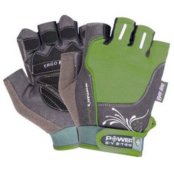 Fitness rukavice WOMANS POWER (POWER SYSTEM) Barva: Zelená, Velikost: S