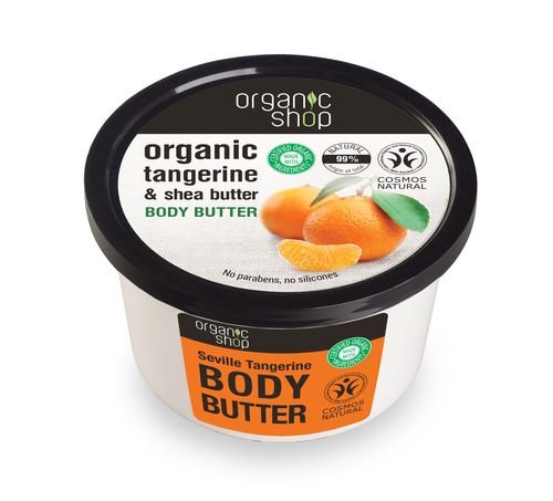 Organic Shop - Tělové máslo Sevillská Mandarinka, 250 ml