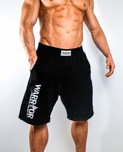 Kraťasy Warrior černé XXL Černá