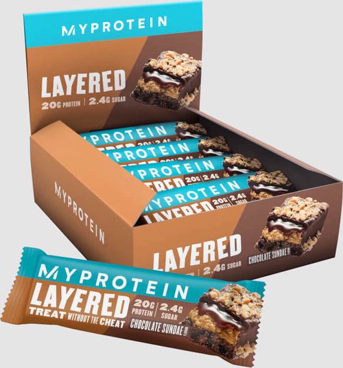 Myprotein  Šestivrstvá proteinová tyčinka - Chocolate Sundae