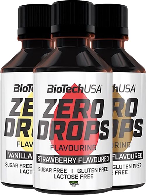 Zero Drops 50 ml (BioTech USA) Příchuť 1: cheesecake