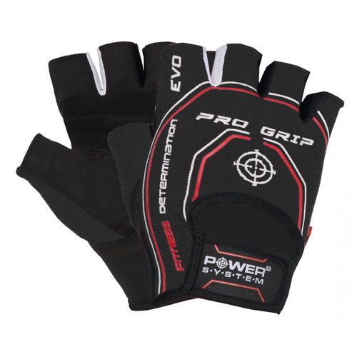 Fitness rukavice PRO GRIP EVO (POWER SYSTEM) Barva: Černá, Velikost: M