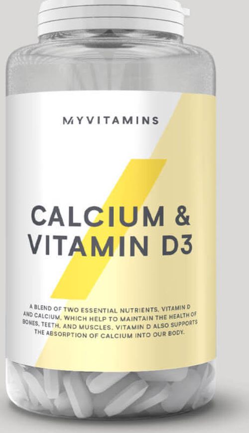 Myprotein  Vápník a vitamín D3 - 180Tablety