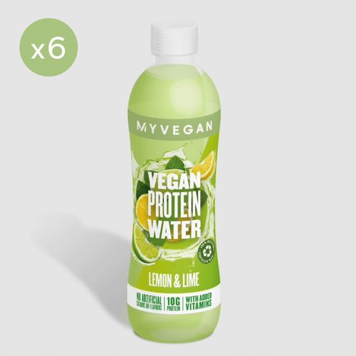 MyVegan  Clear Vegan Protein Water - 6 x 500ml - Láhev - Lemon Lime