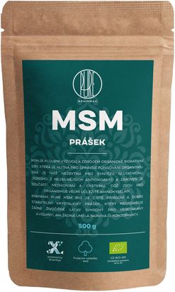 BrainMax Pure MSM BIO prášek, 500 g *CZ-BIO-001 certifikát